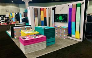 G. F Smith 10x10 Exhibit at Adobe MAX 2019 in Los Angeles, California